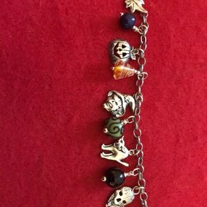 Halloween charm bracelet handmade